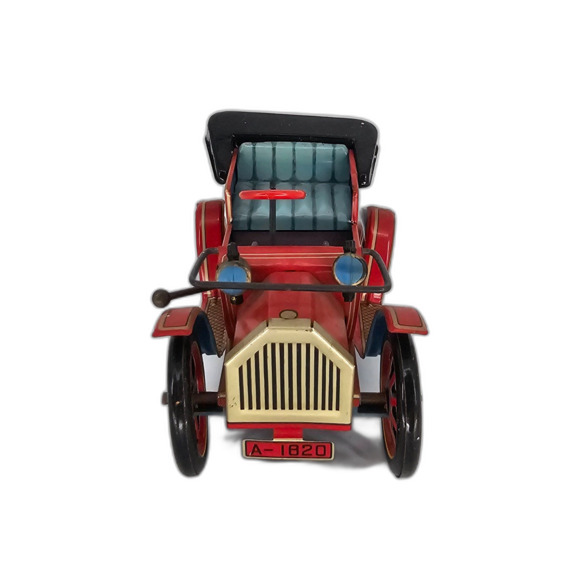 Vintage Lever Action Modern Toy Car Bright Red Made in Japan - Picture 2 of 13